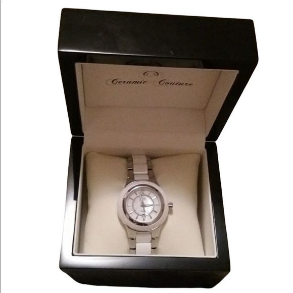 💖Sale💖 AUT. CERAMIC COUTURE hi-tech watch - Picture 1 of 9